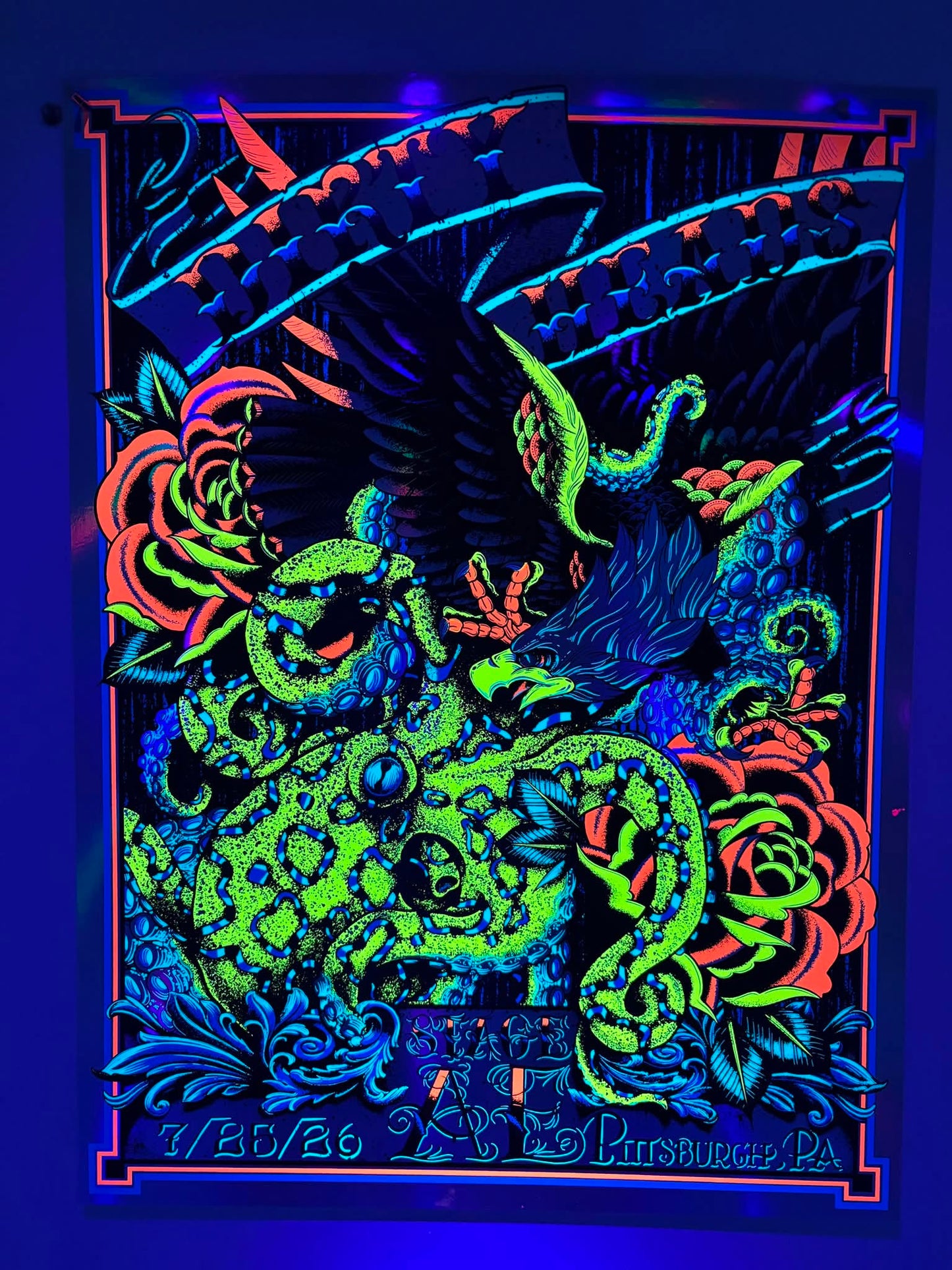 Dirty Heads - Pittsburgh, PA 2026 FOIL - Artist Edition Poster